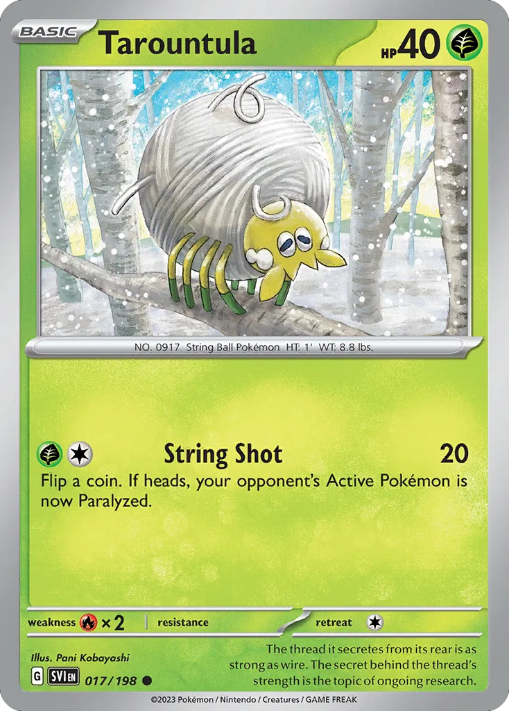 Tarountula card image