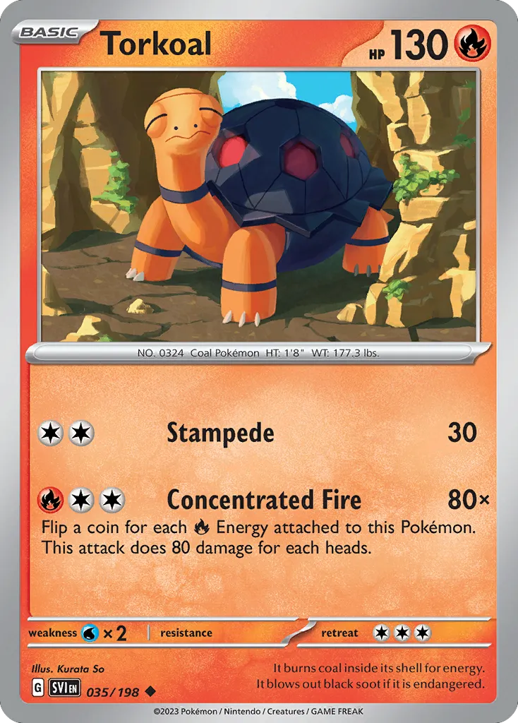 Torkoal card image