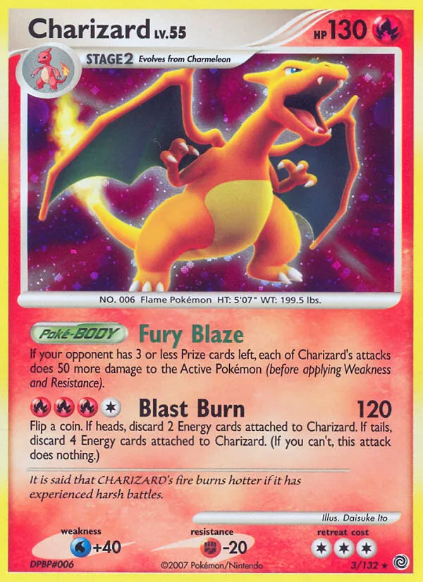 Charizard #3 card image
