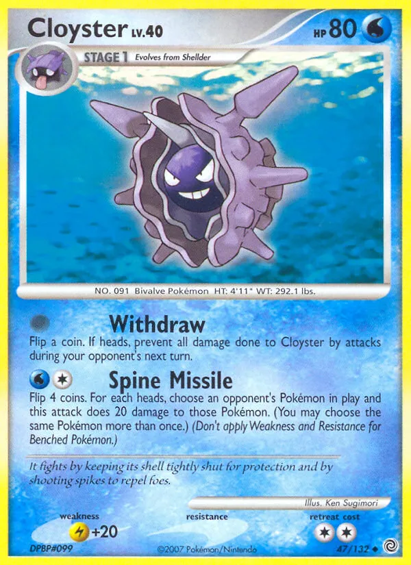 Cloyster card image