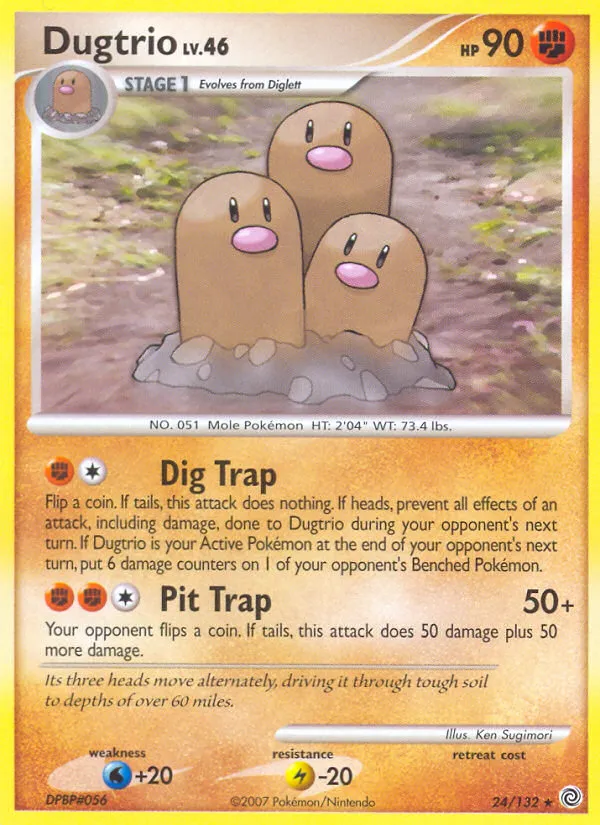 Dugtrio card image