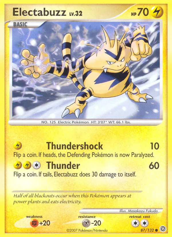 Electabuzz card image
