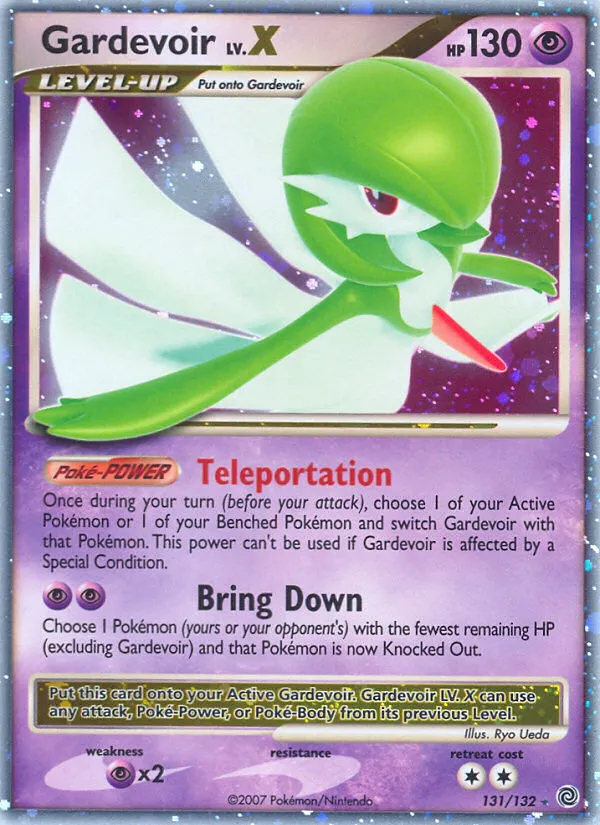 Gardevoir LV.X #131 card image