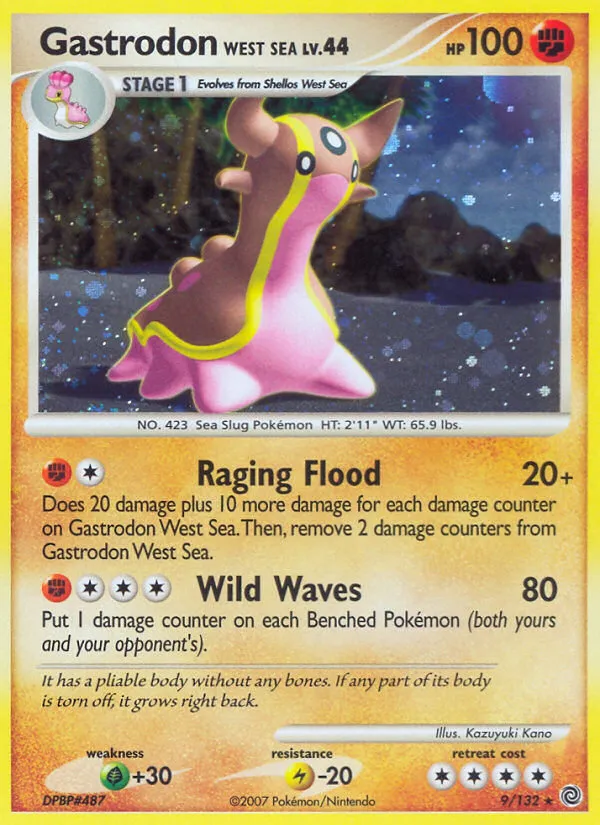 Gastrodon West Sea card image