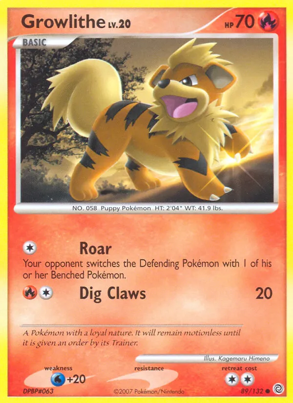 Growlithe card image
