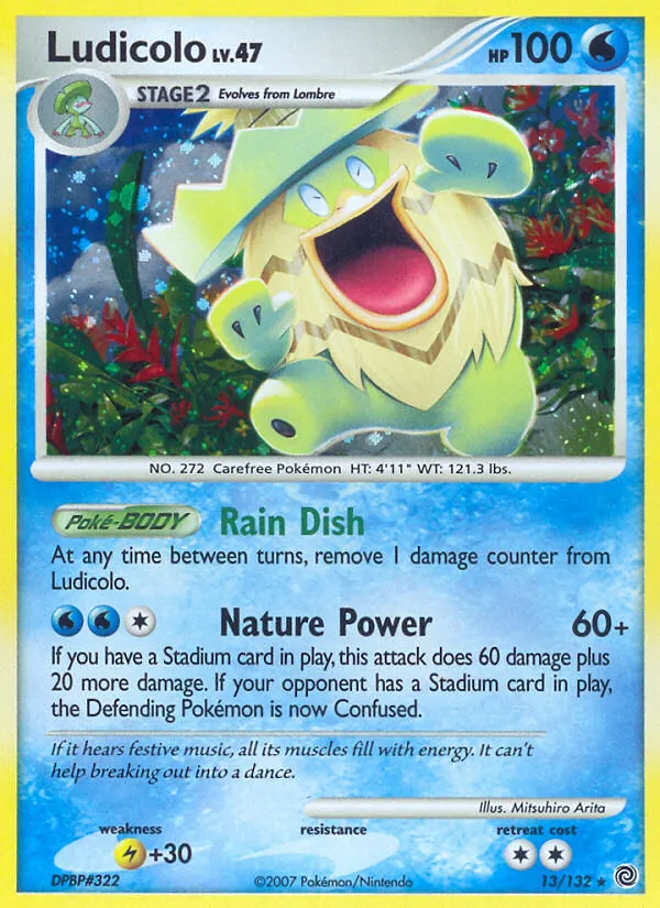 Ludicolo card image