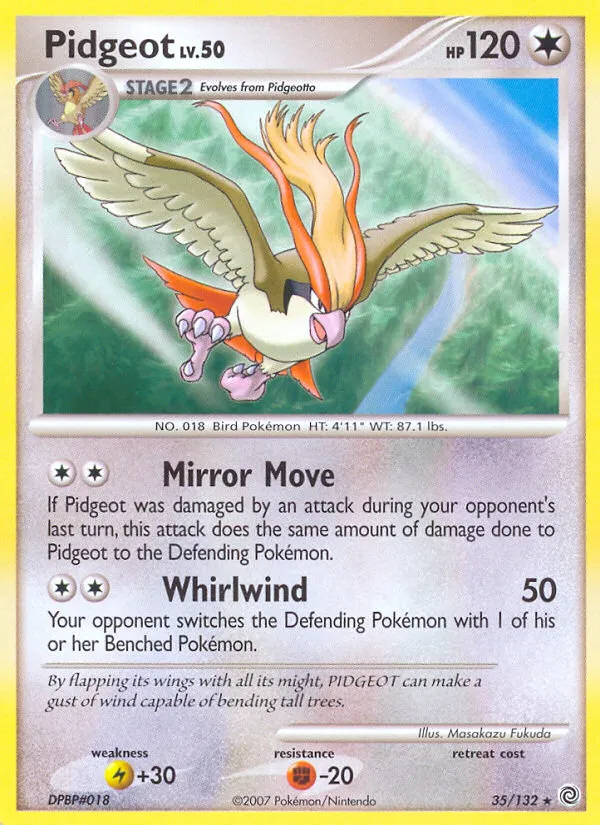 Pidgeot card image