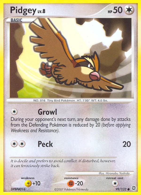 Pidgey card image