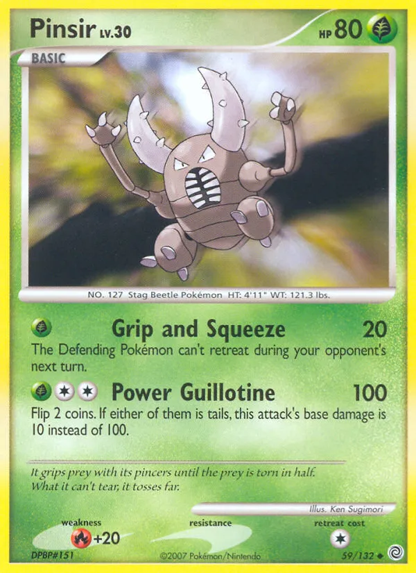 Pinsir card image