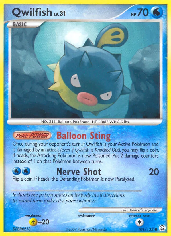 Qwilfish card image