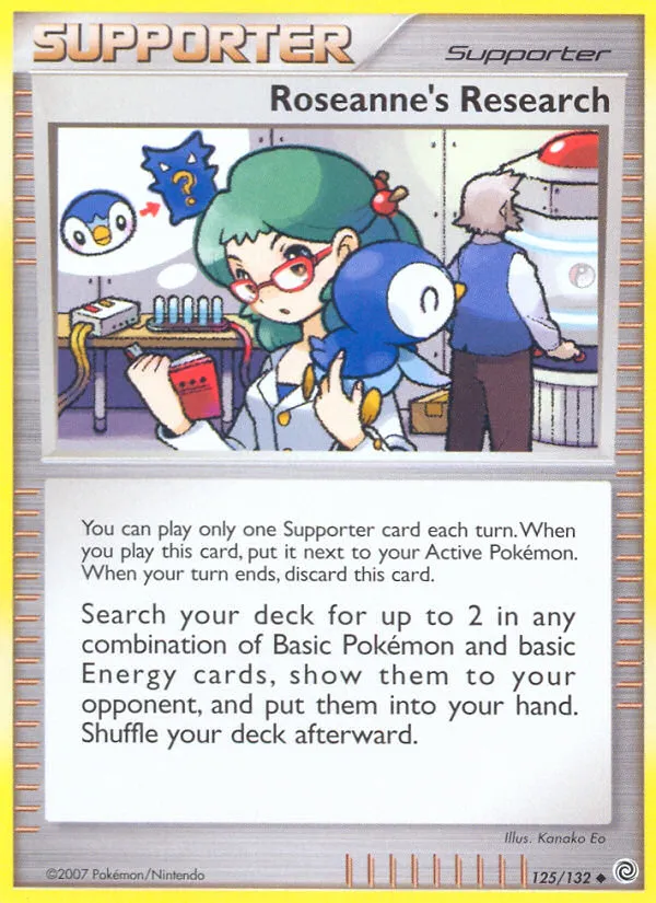Roseanne's Research card image