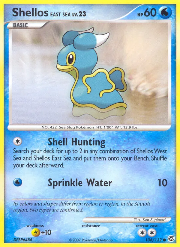 Shellos East Sea card image