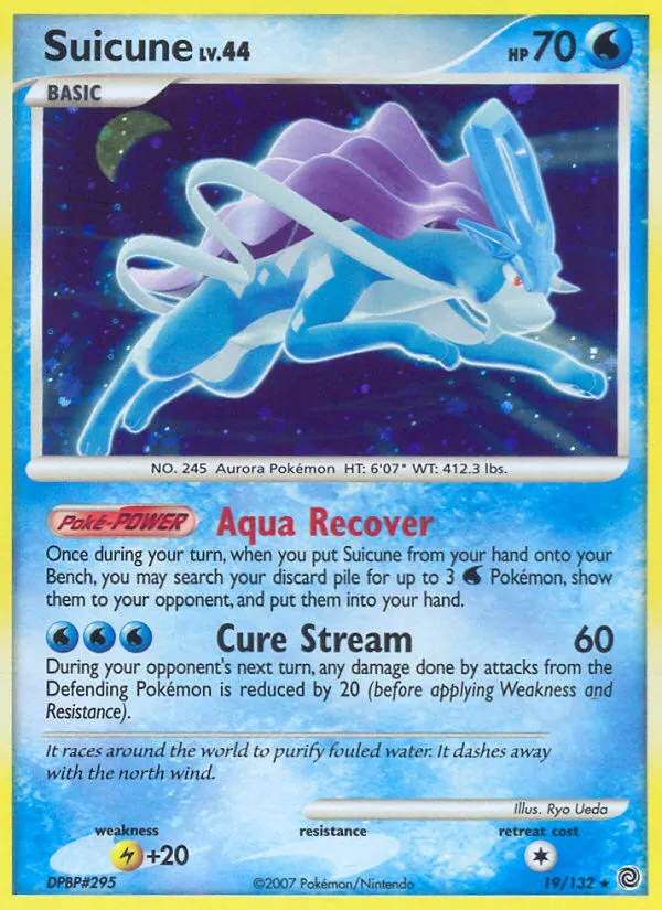 Suicune #19 card image