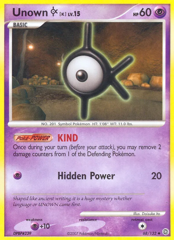 Unown [K] card image