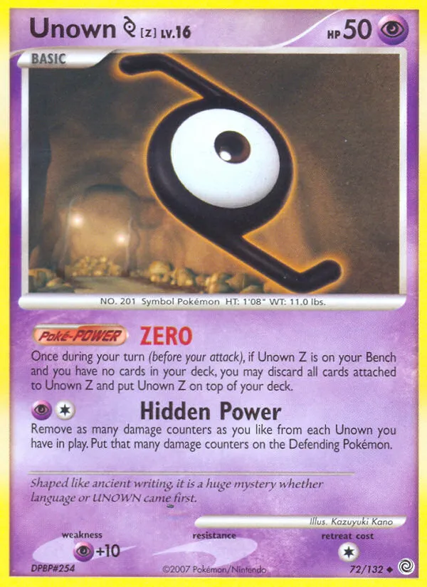 Unown [Z] card image