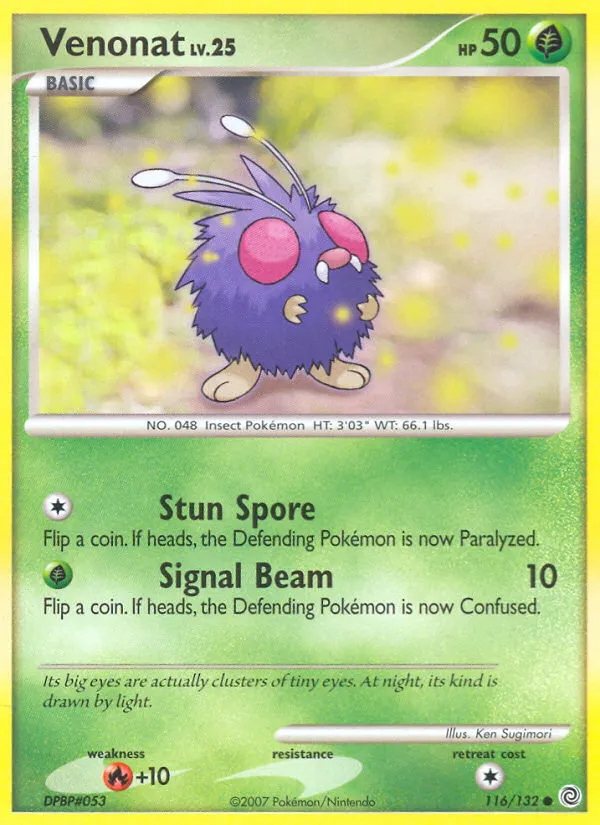 Venonat card image
