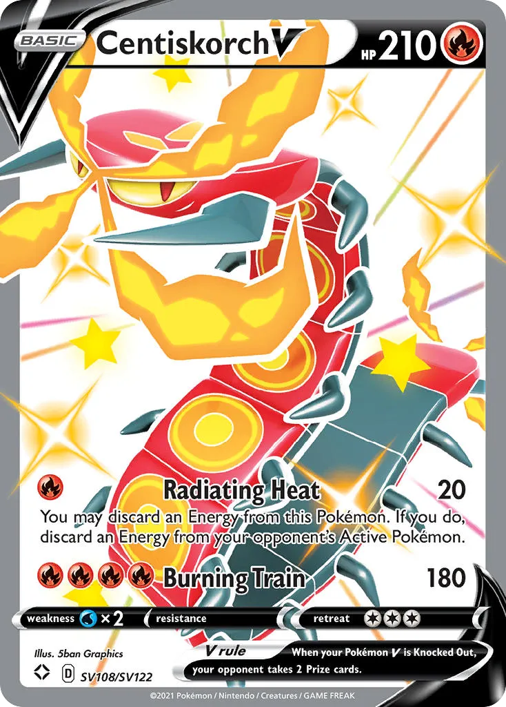 Centiskorch V card image