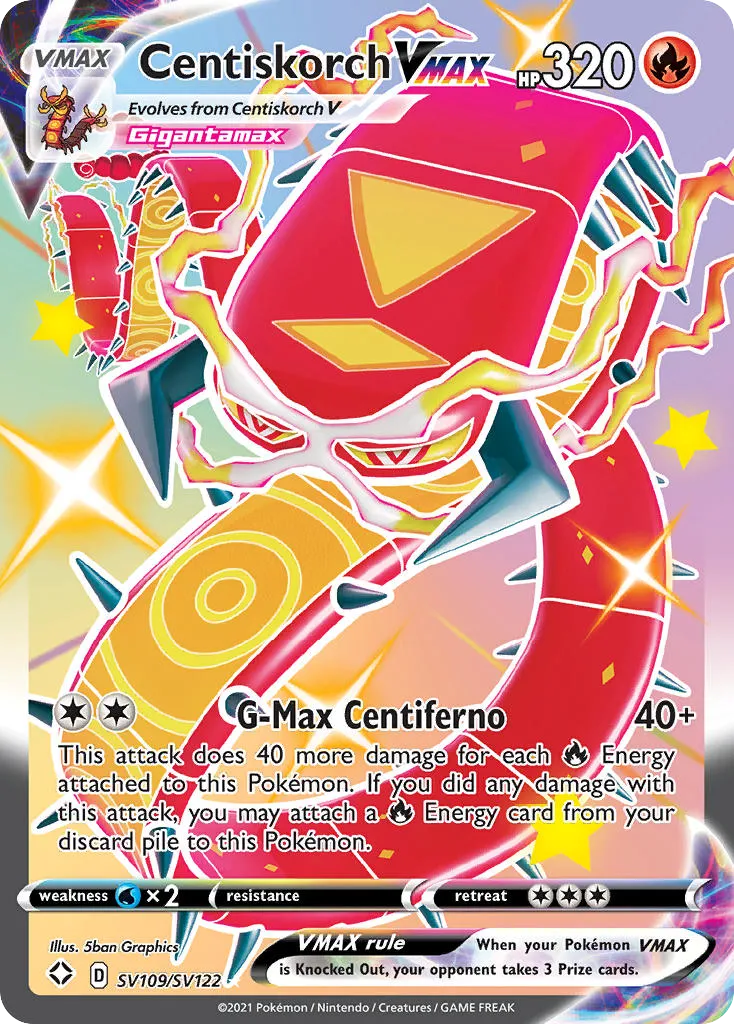 Centiskorch VMAX card image