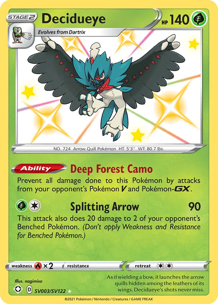 Decidueye card image