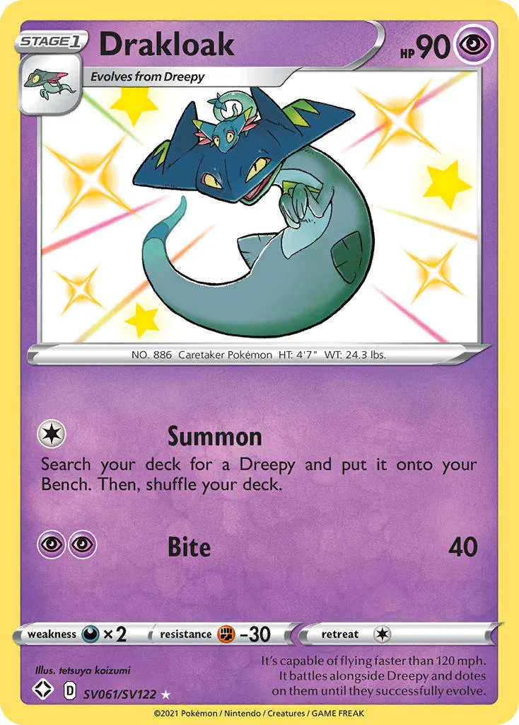 Drakloak card image