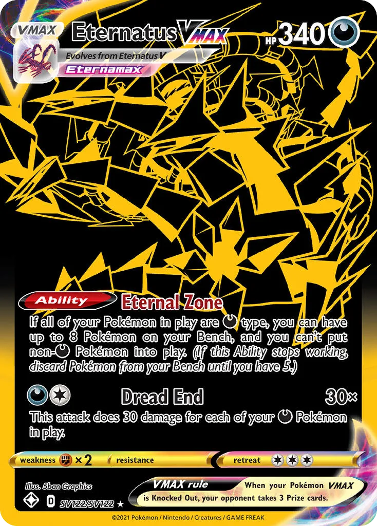 Eternatus VMAX card image