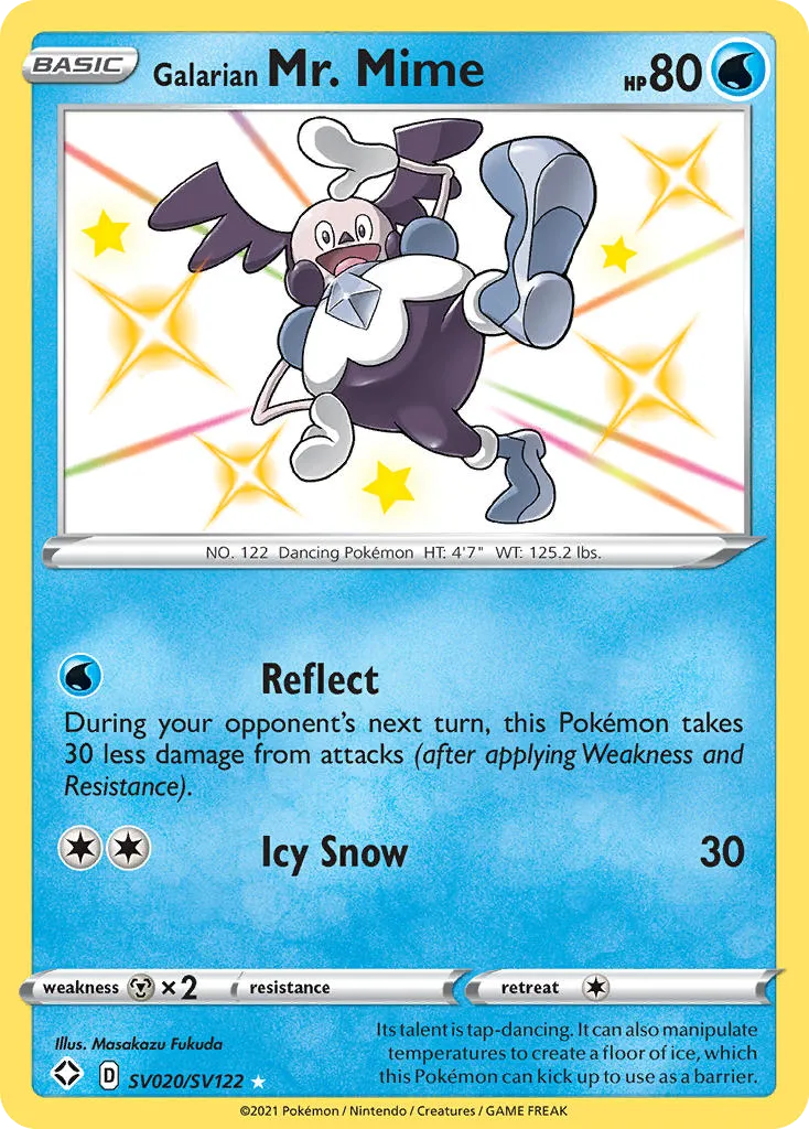 Galarian Mr. Mime card image