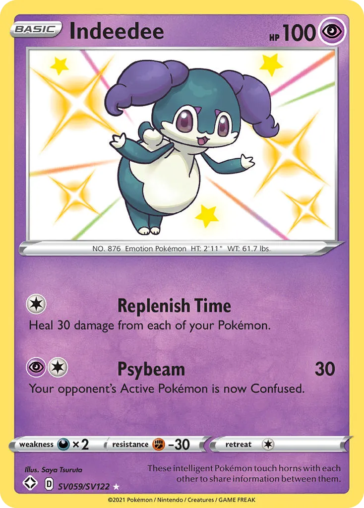 Indeedee card image