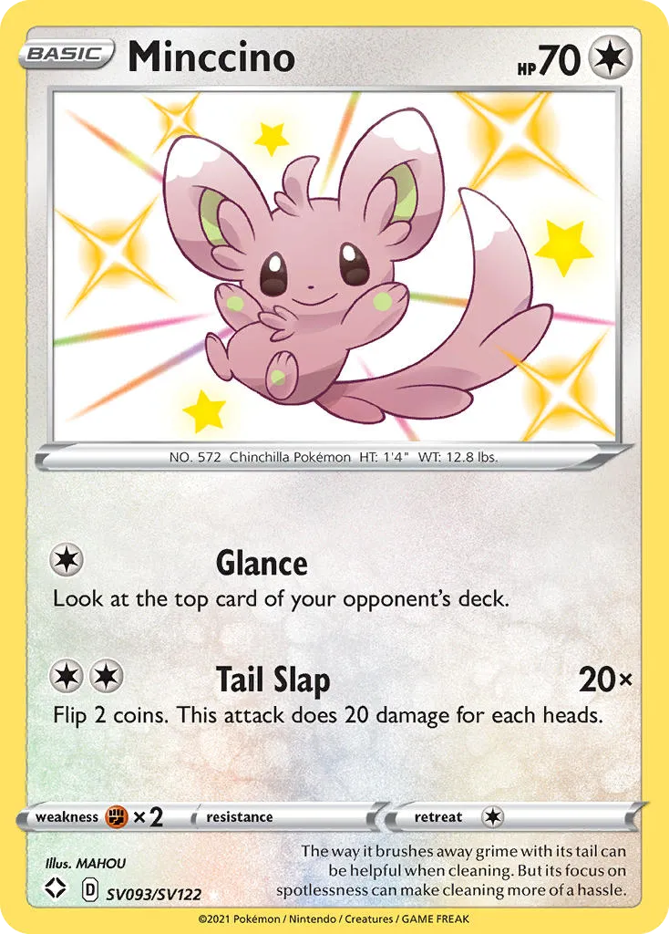 Minccino #SV093 card image