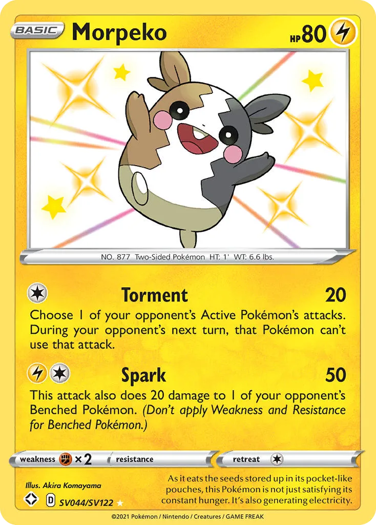 Morpeko #SV044 card image
