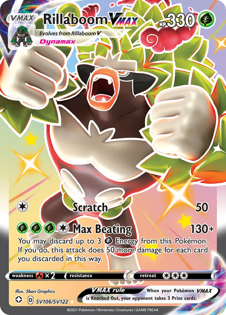 Rillaboom VMAX card image