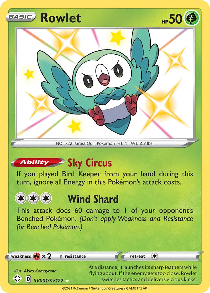 Rowlet card image