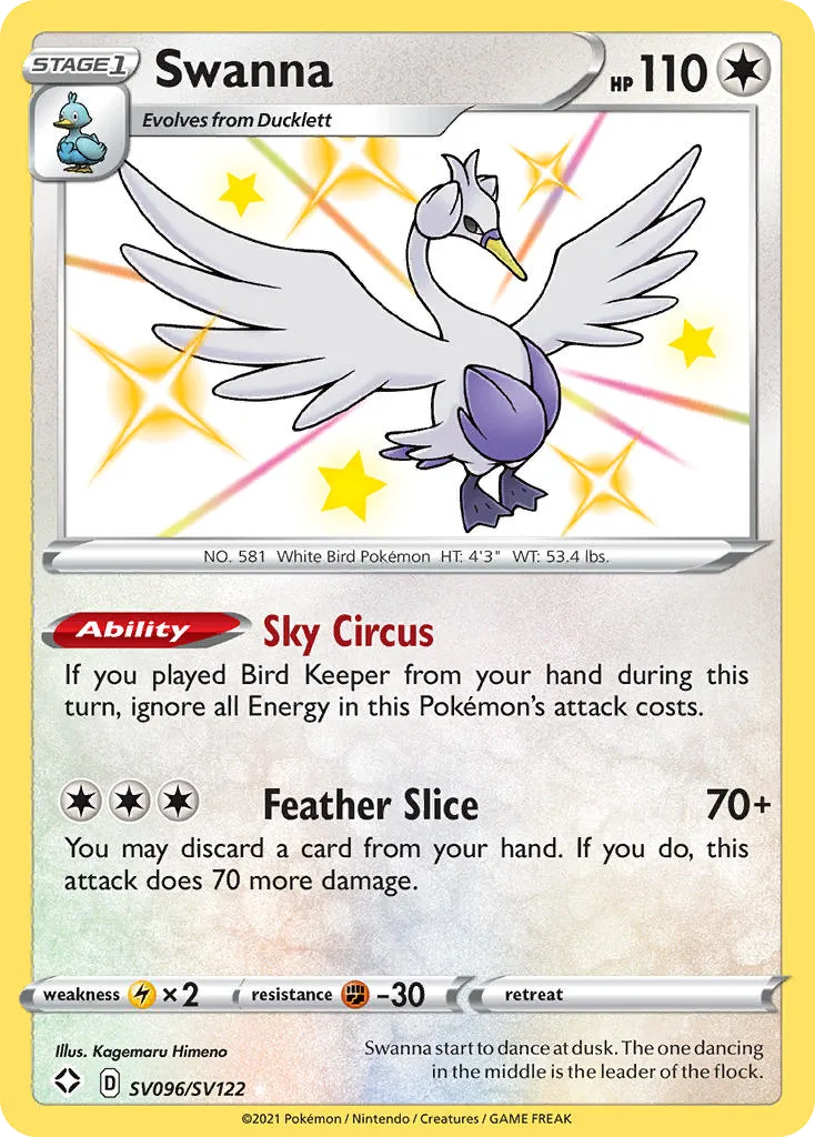 Swanna card image