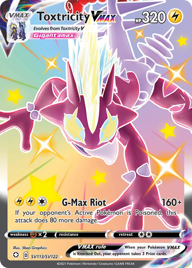 Toxtricity VMAX card image