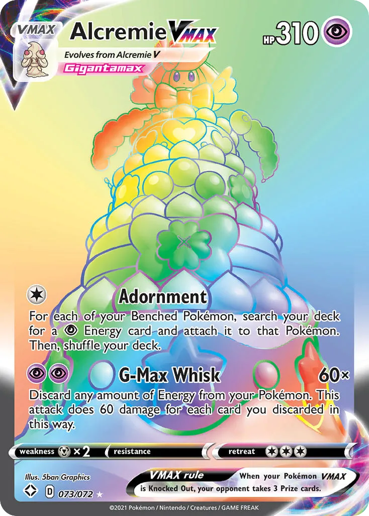 Alcremie VMAX card image