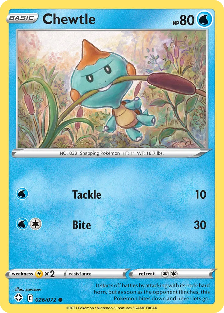 Chewtle card image