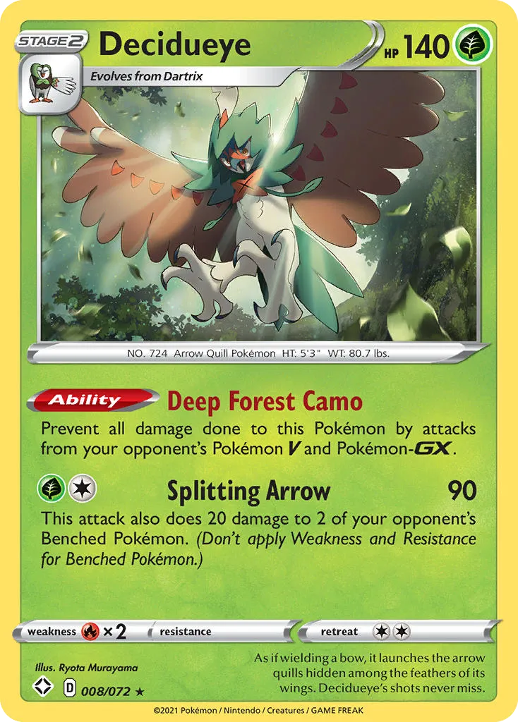 Decidueye card image