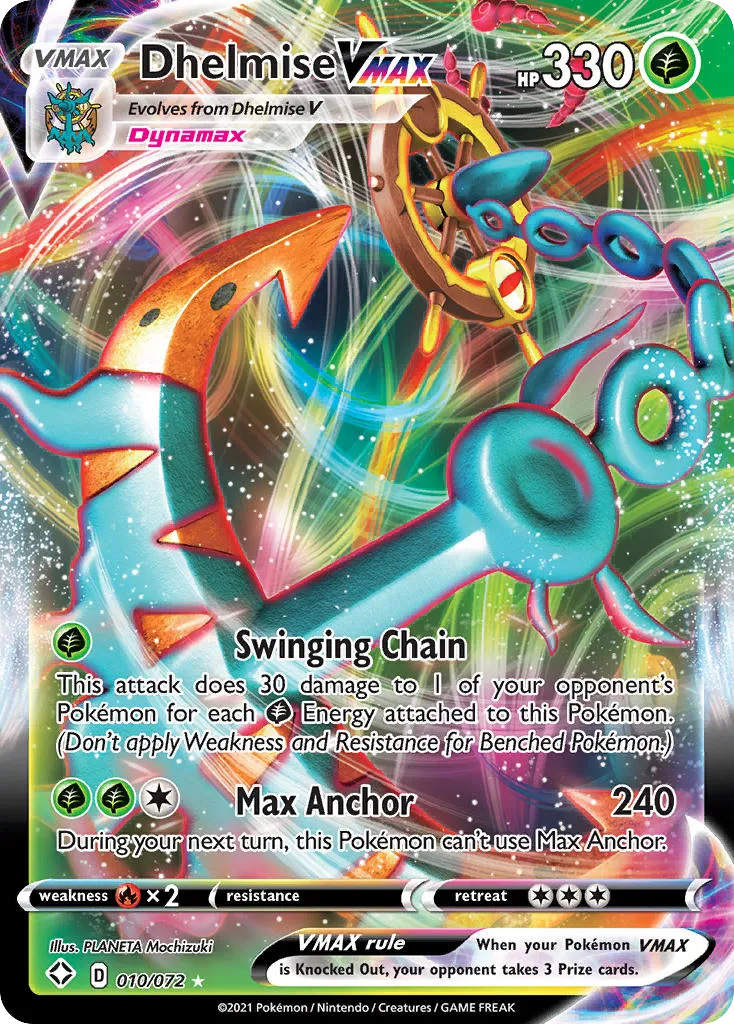 Dhelmise VMAX card image
