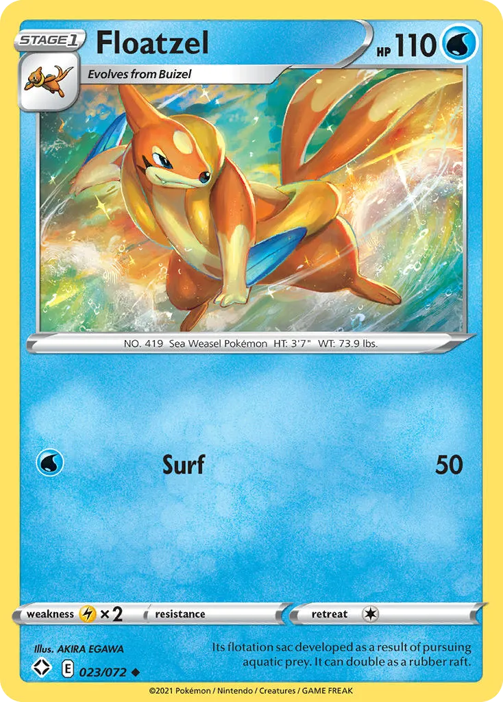Floatzel card image