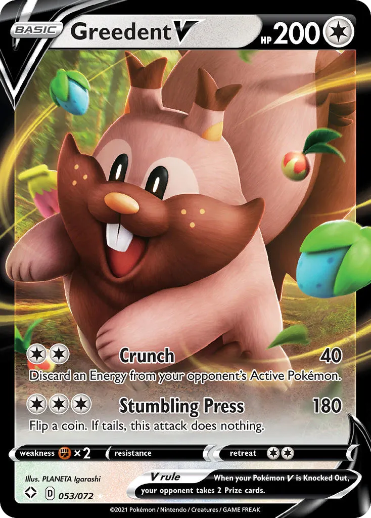 Greedent V card image