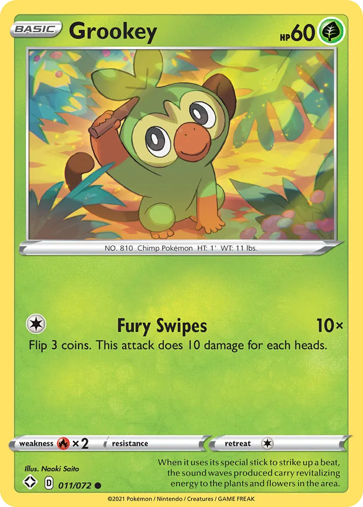 Grookey card image