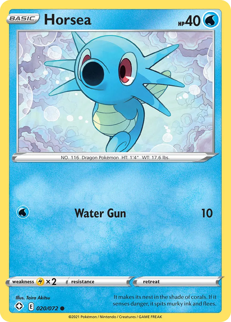 Horsea card image