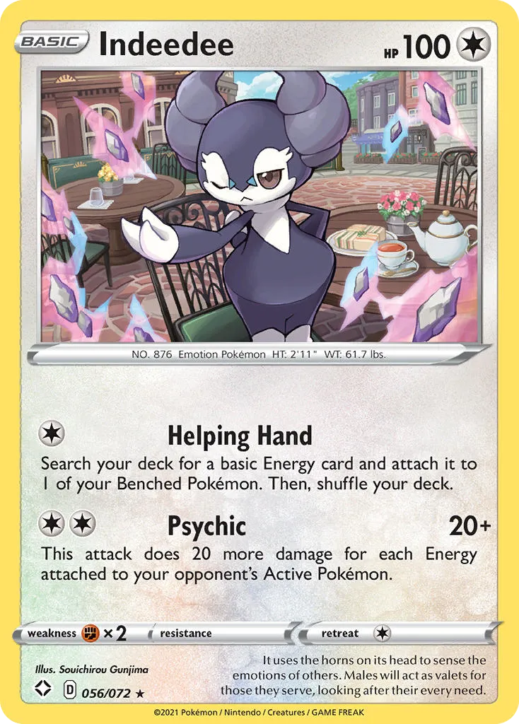 Indeedee card image