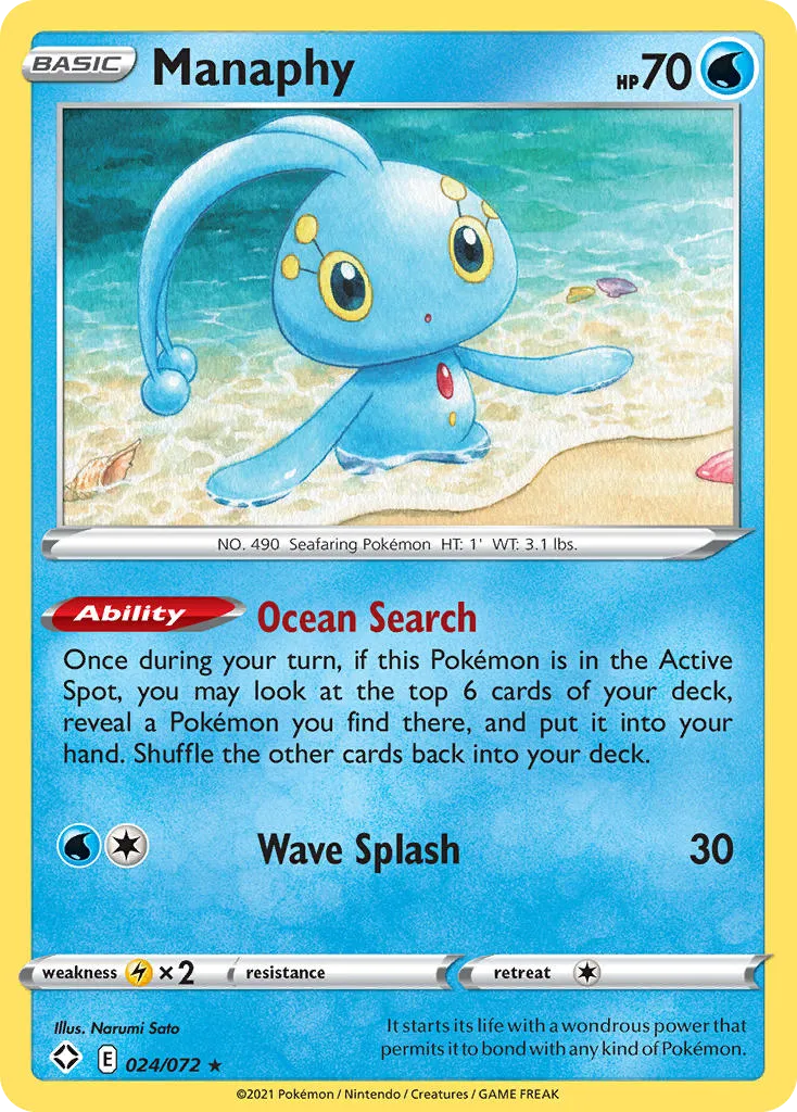 Manaphy card image