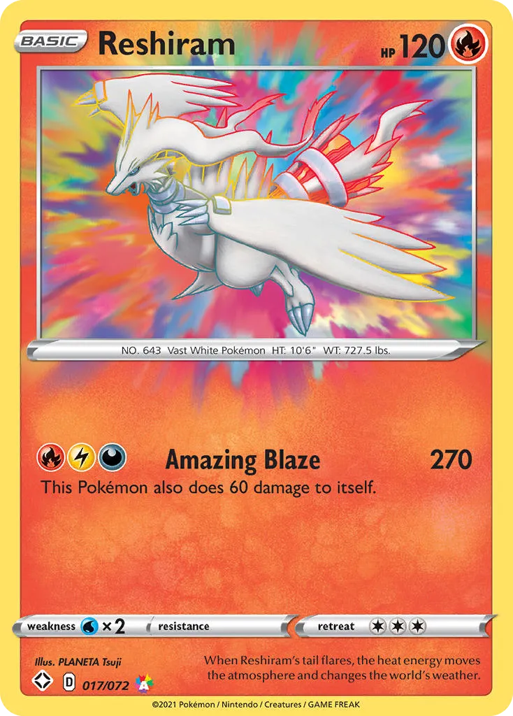 Reshiram card image