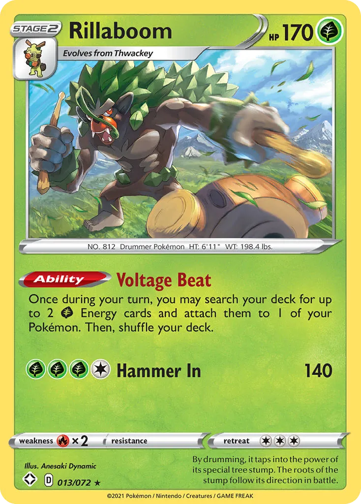 Rillaboom card image