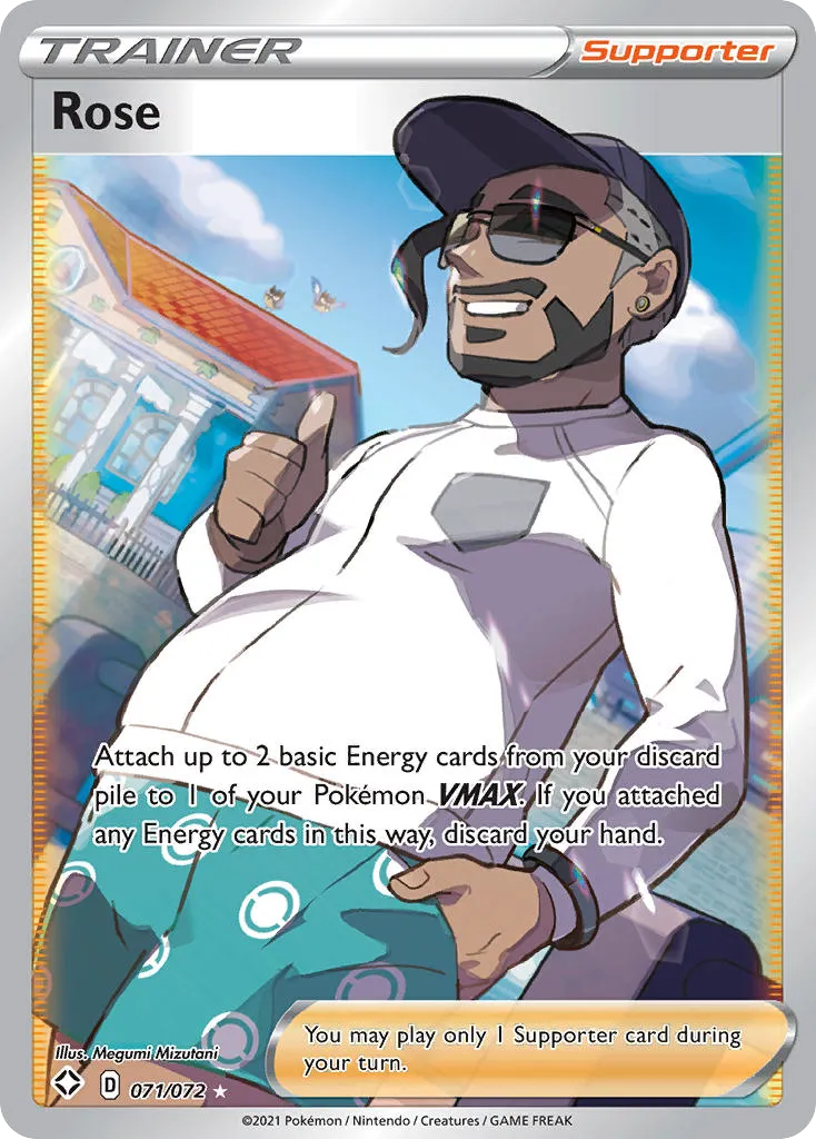 Rose card image