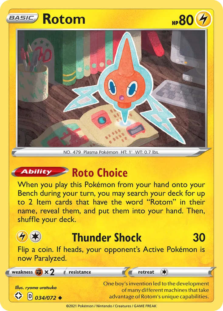 Rotom card image