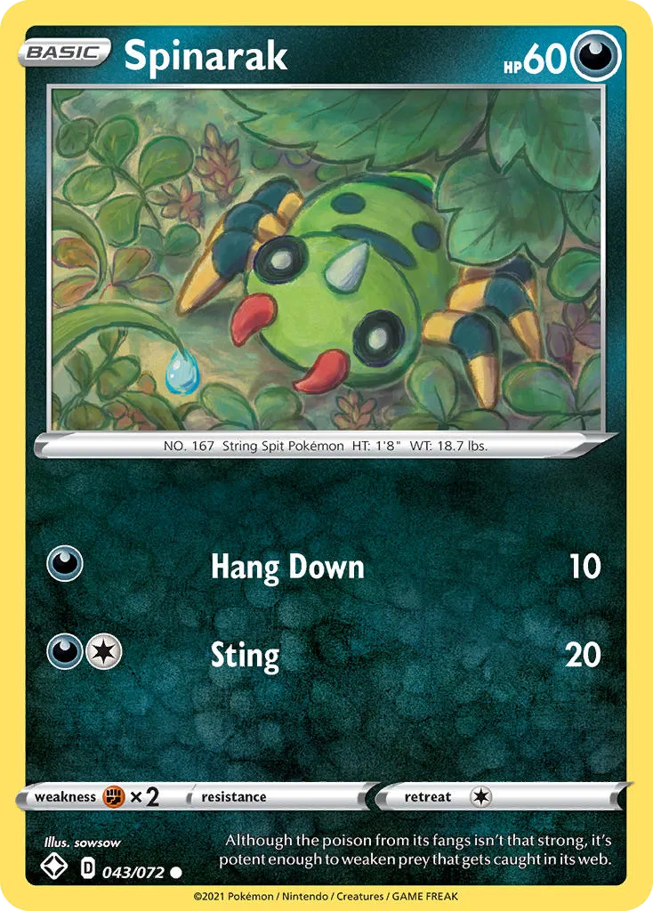 Spinarak card image