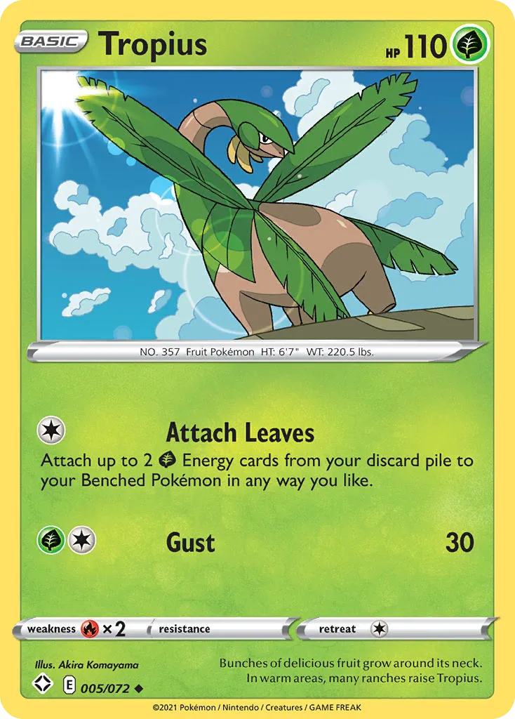 Tropius card image