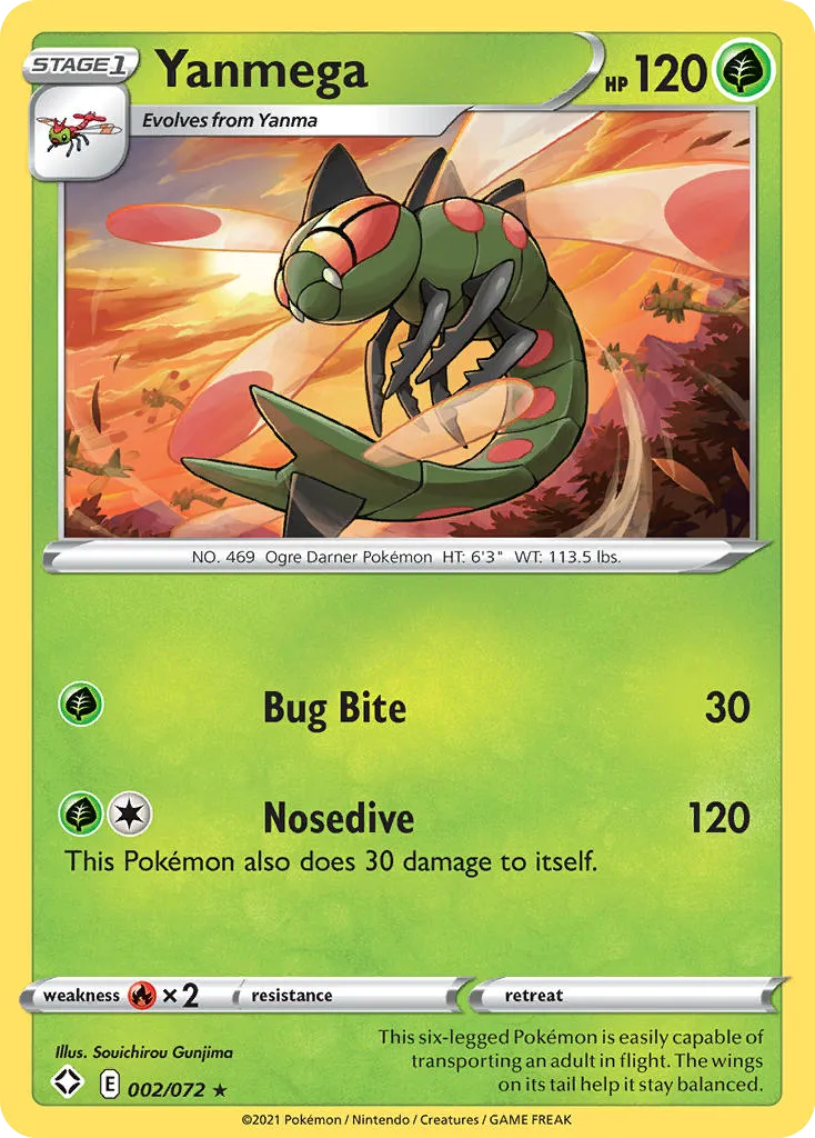 Yanmega card image